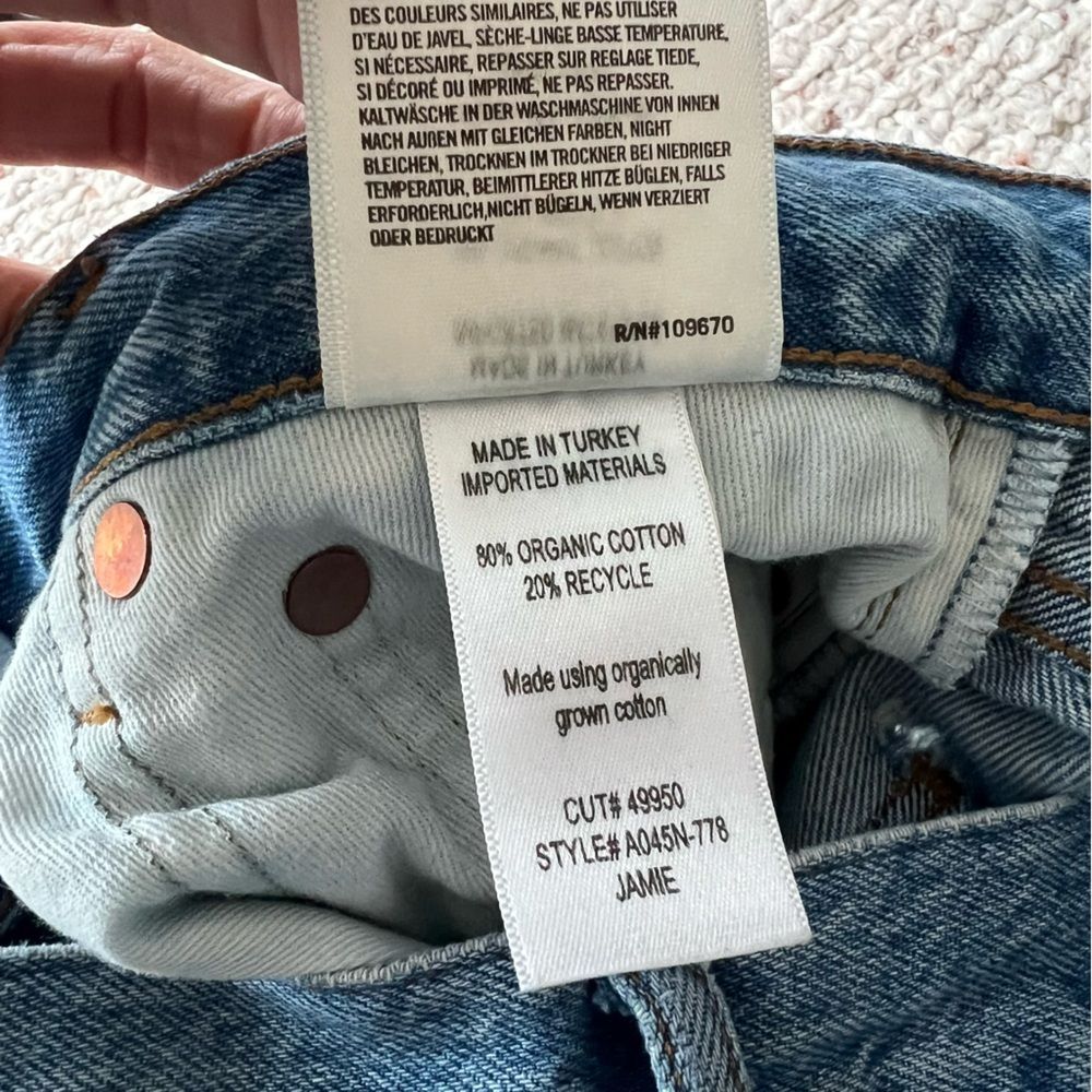 Agolde High Rise Jamie Jeans - Picture 6 of 10